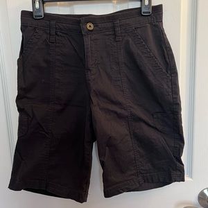 Women’s Lee relaxed fit black shorts